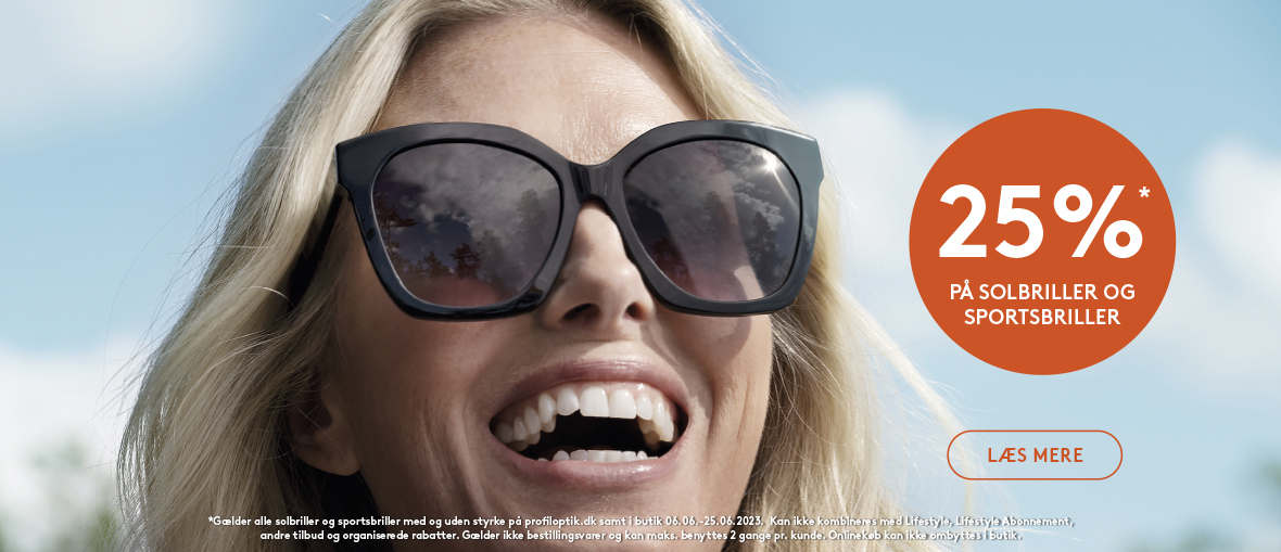 Solbriller | udvalg i vores butikker - Profil Optik