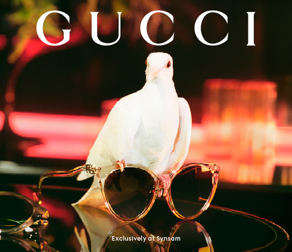 Gucci Exclusive -mallisto vain Synsamilta