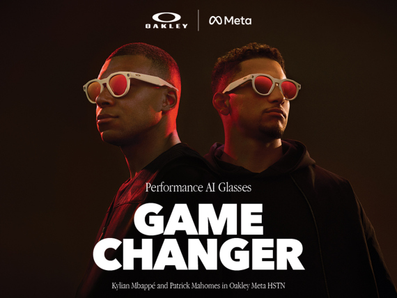 performance ai glasses game changer, kylian mbappe and patrick mahomes in oakley meta hstn
