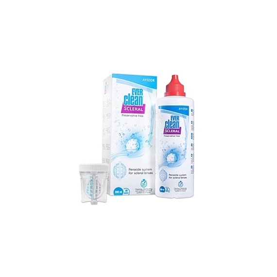 Everclean Scleral Linsvätska 300ml + 30 tabletter