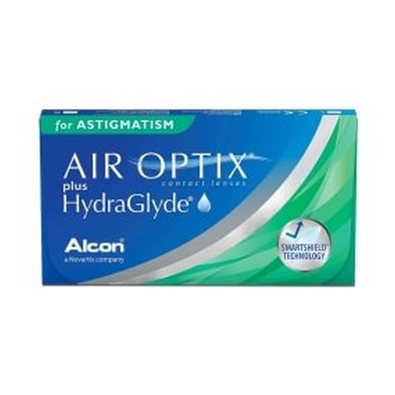 Air Optix Plus Hydraglyde For Astigmatism 6 stk/pakke