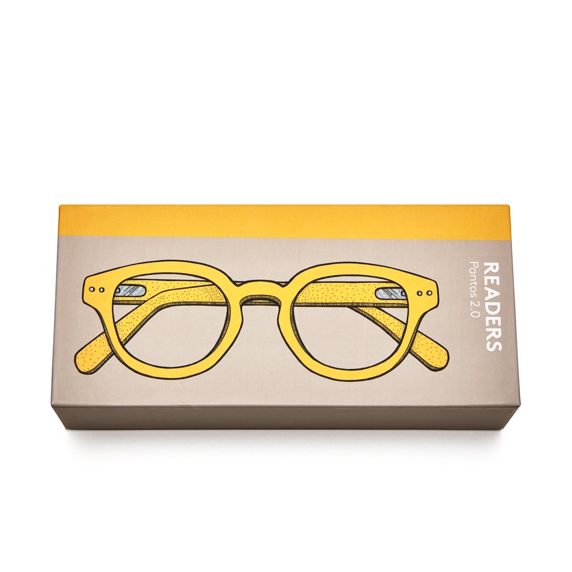 Readers - Læsebriller Pantos Yellow