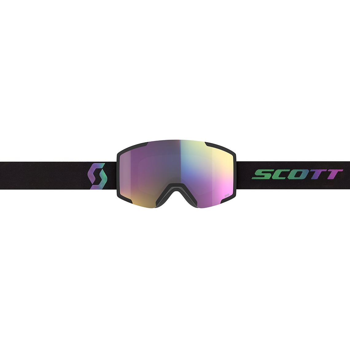 Scott Shield Enhancer Teal Chrome Black/Aurora Green