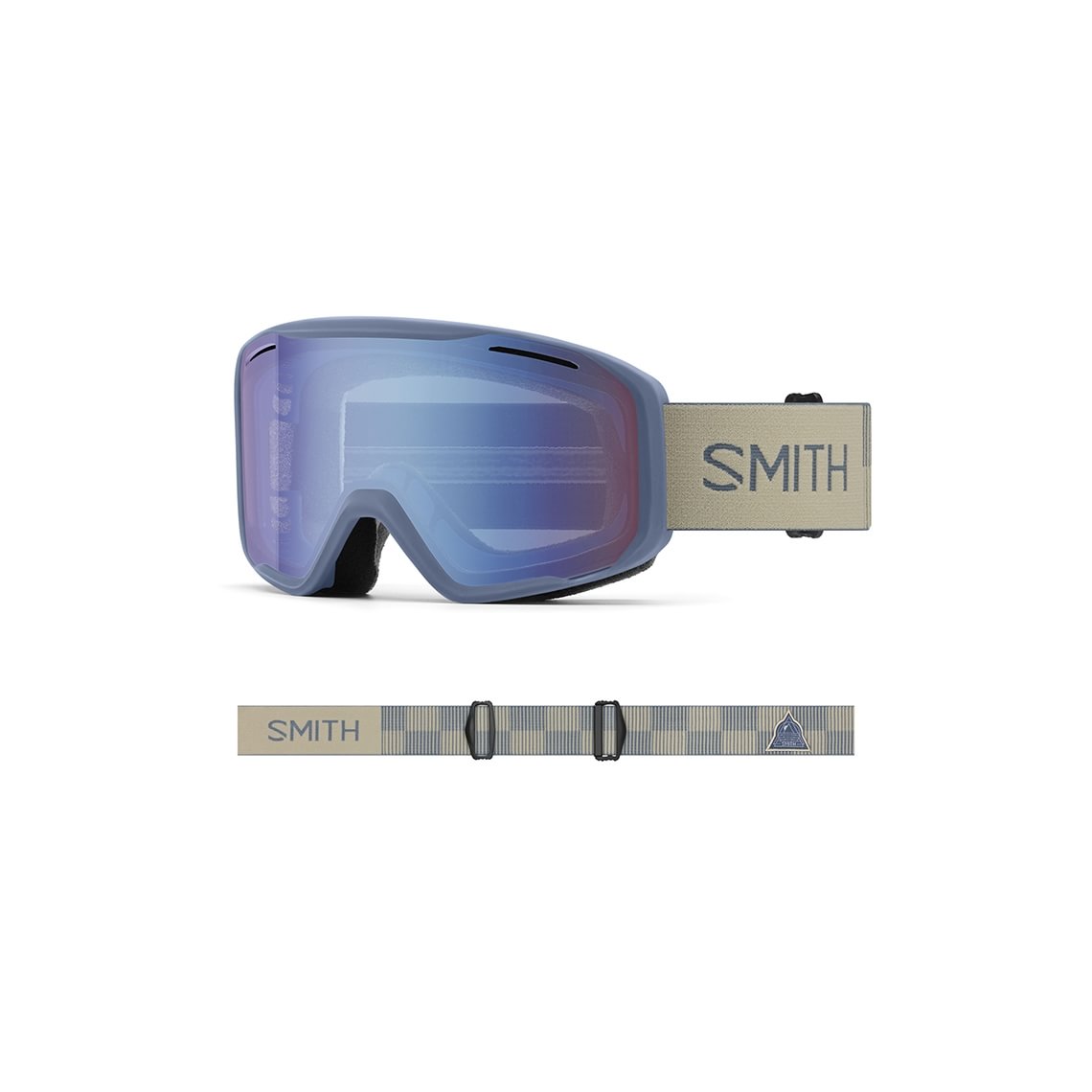 Smith Blazer  Blue Sensor Mirror Antifog 2GM