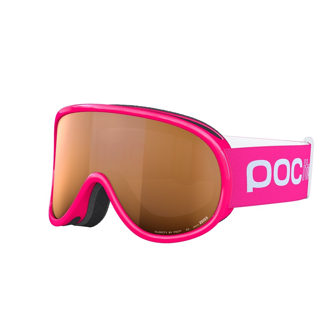 POC POCito Retina Partly Sunny Light Orange Fluorescent Pink