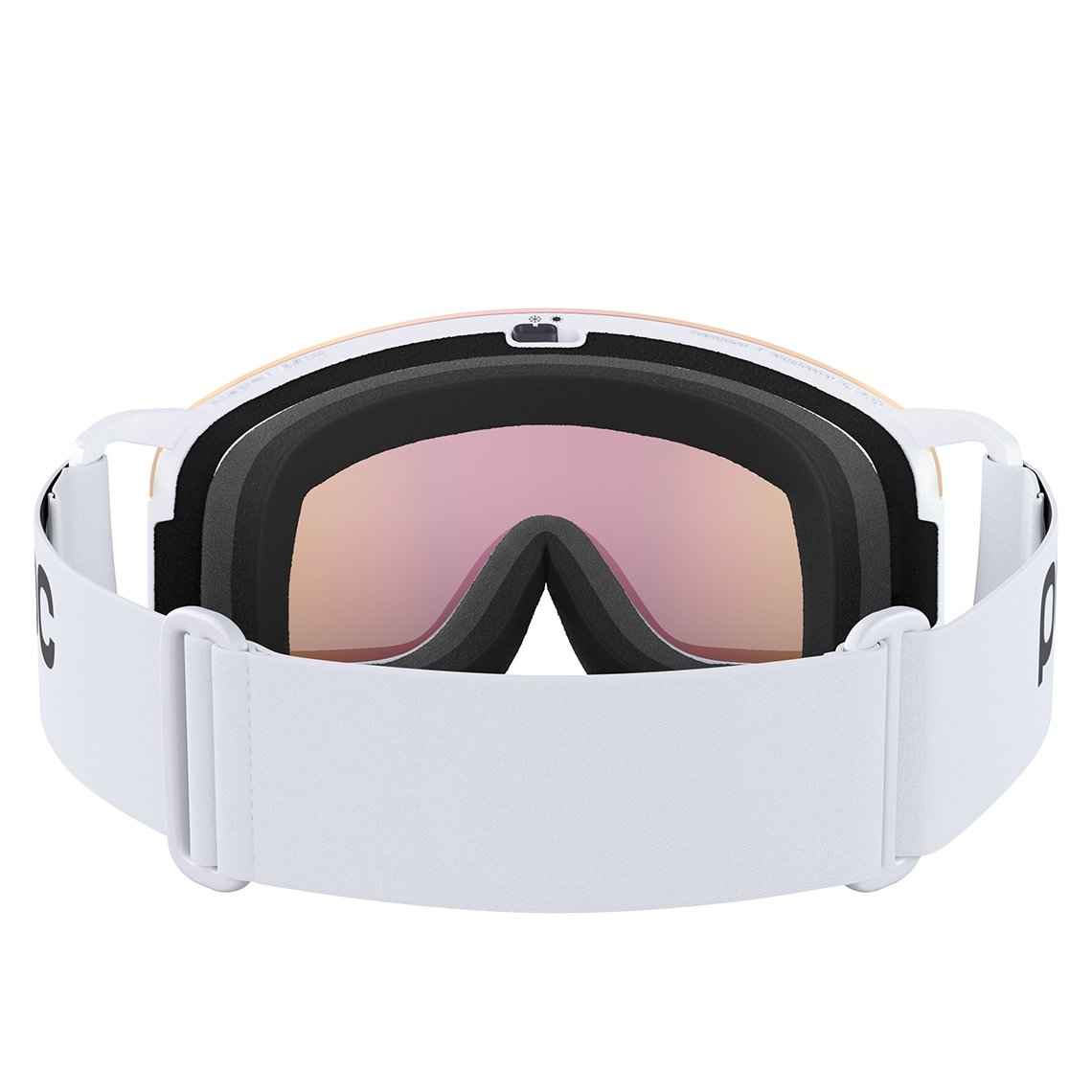 POC Nexal Mid Clarity Partly Sunny Orange Hydrogen White